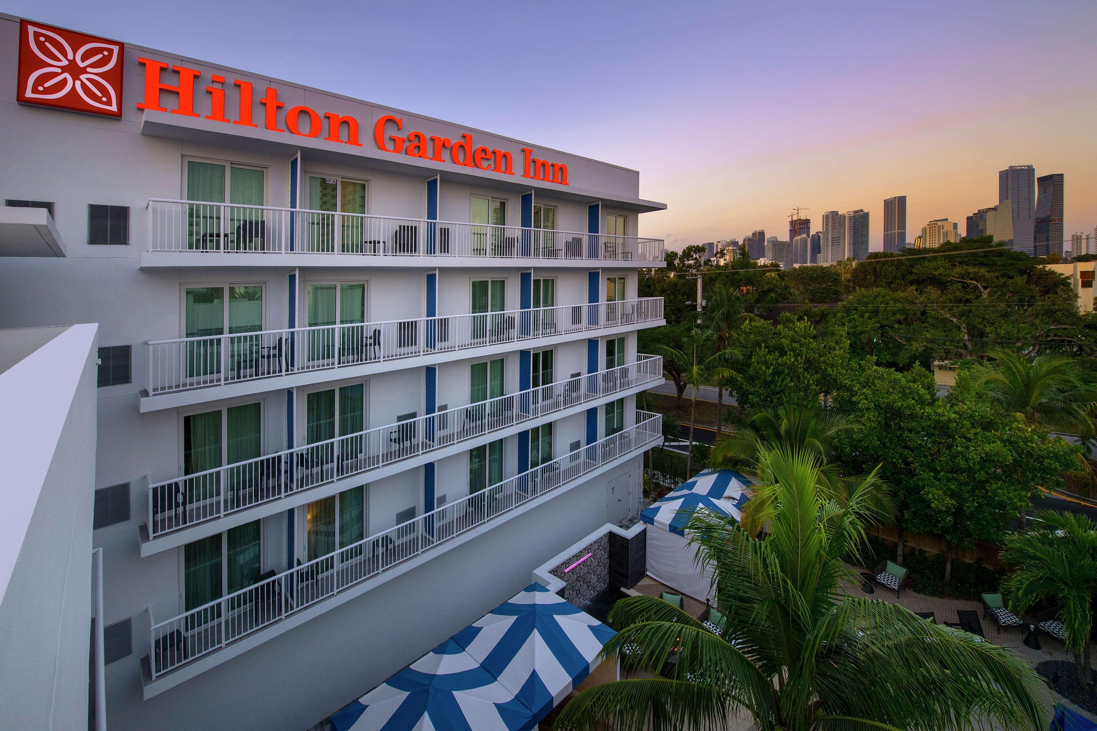 Hilton Garden Inn Miami Brickell South Exterior foto